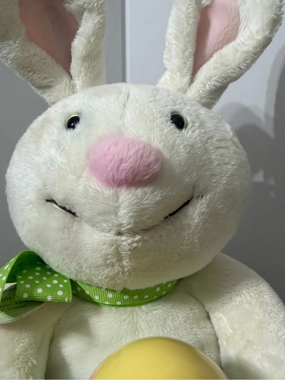 Vintage 2006 Hallmark Rockin’ Rabbit Easter Bunny Plush Musical Untested